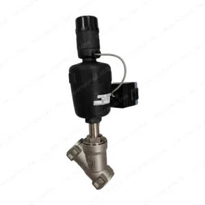 BURKERT 2702 A 50,0 PTFE VA / 00165520 Pneumatic Angle Seat Control Valve