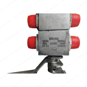 MHA BKH DN13 16S 442A High-Pressure Hydraulic Ball Valve