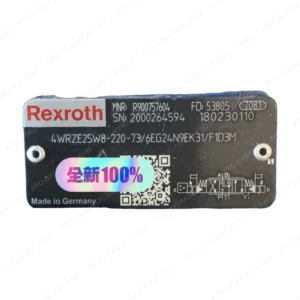 Rexroth 4WRZE 25 W8-220-72/6EG24N9EK31/F1D3M / R900757604 Proportional Directional Valve