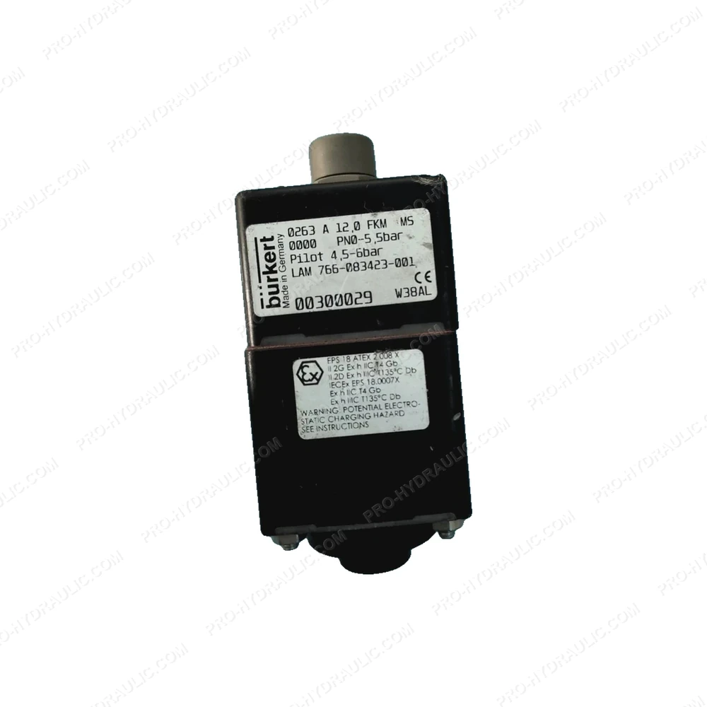 BURKERT 0263 A 12,0 FKM MS